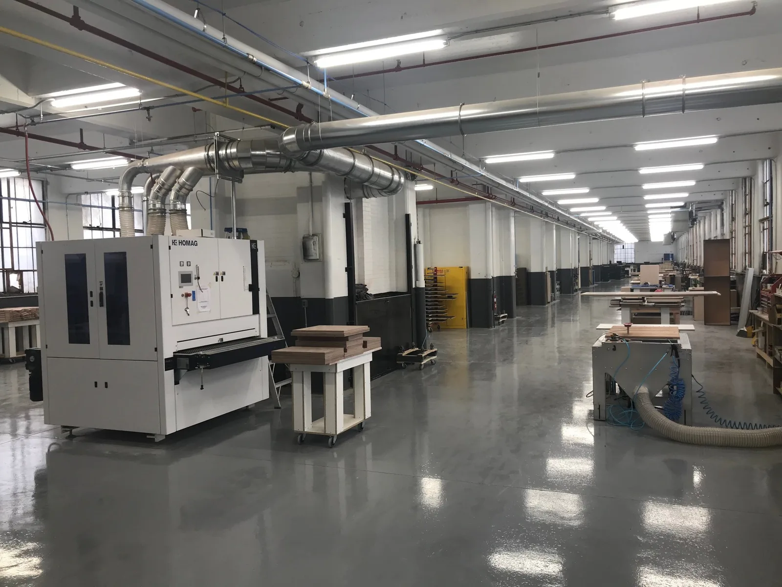 The Executive Group millwork shop in Amsterdam, NY